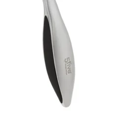 PELER i rostfritt stål MED GUMMIHANDTAG, silver