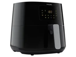 Philips Essential HD9270 Airfryer XL - Varmluftsfritös - 6.2 liter - 2000 W - svart/silver