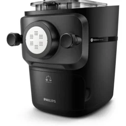Philips Pastamaskiner-Pastamaker 7000-seriens pastamaskin, formar för spagetti, lasagne och andra, 200 W, svart (HR2665/96)
