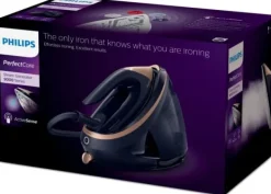 Philips Strykjärn-PerfectCare 9000 Series PSG9050 - Strykjärn med separat ånggenerator med automatisk avstängning - sula SteamGlide Elite - 3100 W