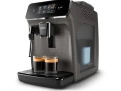 Philips Kaffemaskiner & Espresso-Series 2200 EP2224 - Automatisk kaffekokare med mjölkskummare - 15 bar - kashmirgrå