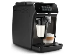Philips Kaffemaskiner & Espresso-Series 2300 EP2334 - Automatisk kaffekokare med mjölkskummare - 15 bar - svart/glänsande kashmirgrå