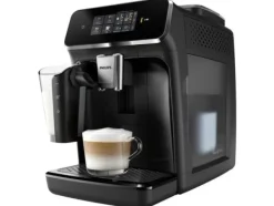 Philips Kaffemaskiner & Espresso-Series 2300 EP2334 - Automatisk kaffekokare med mjölkskummare - 15 bar - svart/glänsande kashmirgrå