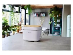 Philips Series 5000 HD2640 Eco Conscious Edition - Brödrost - 2 skiva - 2 Kortplatser - matt silkesvit