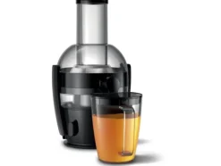 Philips Viva Collection HR1855 - Råsaftcentrifug - 2 liter - 700 W - bläcksvart