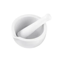 Mortlar & Mortelstötar-Pilon Mortier - Fackelmann - 45442 - Porslin - 12x6,5cm - 2 stycken