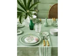 Pappersservetter-PIP Studio S/4 Napkins Stripes Grn