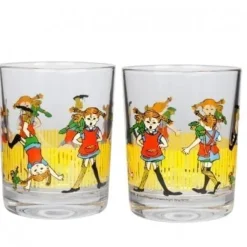 Pippi Långstrump 2-pack Glas