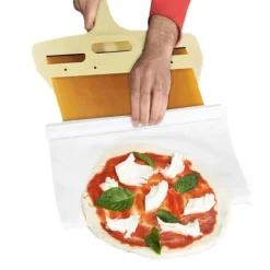 Pizzaspadar-Pizzaspade med non-stick pizzaöverföring 53x30cm