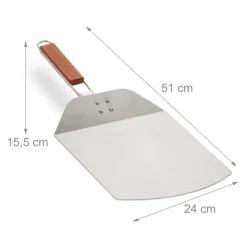 Pizzaspadar-Pizzaspade, 15.5x24x51 cm, Silver