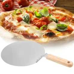 Pizzaspatel i rostfritt stål - viktigt bakverktyg för perfekt pizza och bakverk