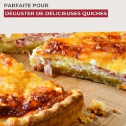 Pizzaspadar-Pizzaställ och tarte flambée i trä 30 cm Fackelmann Wood Edition