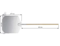 Pizzaspadar-Pizzaugnsskyffel 1320 mm - Hendi 617861