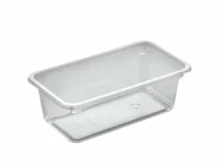 Plastbakke Kageboks K2182-1E 1-rum 710 ml 180x100x61 mm APET,608 stk/krt