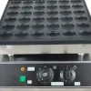 Poffertjes-/Minipannkaksmaskin - Elektrisk Bordsmodell - 36 Hål - Gjutjärn Med Nonstickbeläggning - 1 kW - Termostat 50–300 °C - För Hem & Café