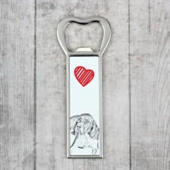 Drinkshakers & Drinkverktyg-Pointer I - flasköppnare med en hund, personlig kylöppnare, unik present till en man från Art-Dog