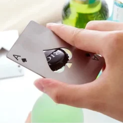 Poker En formad vinölöppnare i rostfritt stål