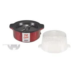 Popcornmaskin - GENERISK - 700 W - Röd - 22 cm - EU-kontakt