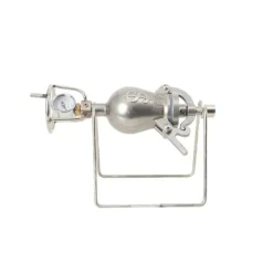 Popcornmaskin - Manuell popcornpanna - Rostfritt stål - För spis och öppen låga - Tjock vägg - Mini