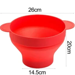 Popcornmaskin / Popcornskål - Gör popcorn i mikron