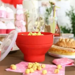 Popcornmaskin / Popcornskål - Gör popcorn i mikron