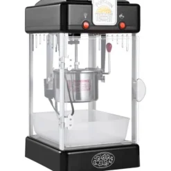 Popcornmaskin, 24x27,5x47,5 cm, Svart, bordsapparat