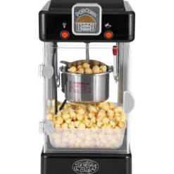Popcornmaskin, 24x27,5x47,5 cm, Svart, bordsapparat