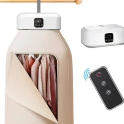 Portabel Torktumlare, Vikbar, Fjärrkontroll, UV-Teknik