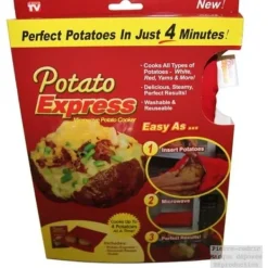 Påsar För Ångkokning-Potatispåse för mikrovågsugn!