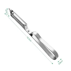 Matskalare & Urkärningsverktyg-Potatisskalare/Grönsaksskalare med Praktisk Spets Rostfritt Stål