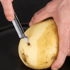 Matskalare & Urkärningsverktyg-Potatisskalare/Grönsaksskalare med Praktisk Spets Rostfritt Stål