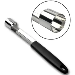 Matskalare & Urkärningsverktyg-Äppelkärnborttagare i rostfritt stål - tar enkelt och effektivt bort äppelkärnor