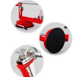 Matskalare & Urkärningsverktyg-Äppelskalare - Helautomatisk äppelsvarv med sugkopp