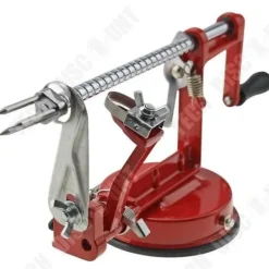 Matskalare & Urkärningsverktyg-Äppelskalare tre i ett med vev - Multifunktionell fruktskalare - Kökstillbehör