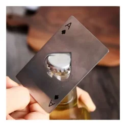 Drinkshakers & Drinkverktyg-Öppnarflaska imitation av spader ess flasköppnare