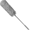 Rengöringsutrustning-Praktisk dammvippa av mikrofiberfjäder med teleskophandtag i grått - 81 (256) x 13 cm - böjbar borttagbar tvättbar