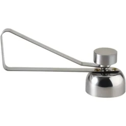 Praktisk äggskärare i rostfritt stål för kokt äggskalöppnare