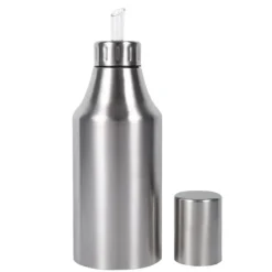 Praktisk Oljekruka i Rostfritt Stål med Vinägerdispenser Kökstillbehör (1000ml)