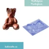 Gelatinformar-Pralinform Nallebjörn Chokladform - Porto Formas 1202 - Special 3 Part Mold