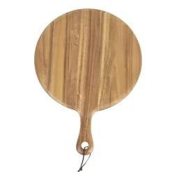 Presentationstavla - Olympia - Acacia - 330 mm - Rund - Brun