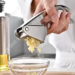 Vitlökspressar-Pressa vitlök - TD® - Rostfritt stål 430 - Bärbar - Lätt att använda - Diskmaskinskompatibel