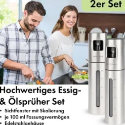 Olje- & Vinägerbehållare-Profi Cook PC-EOS 1270 Edelstahl Vinäger- och oljeblandare Rostfritt stål 1 st