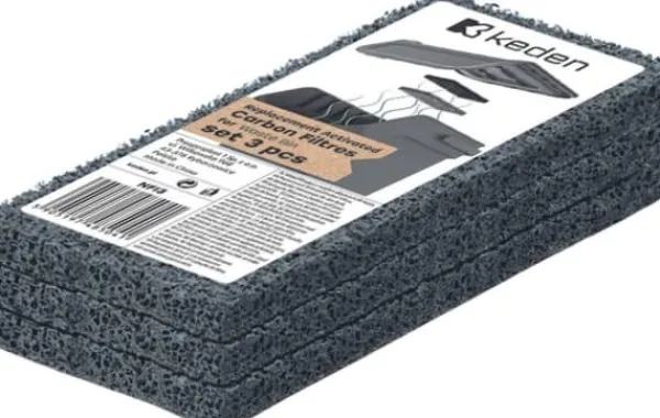 Tillbehör Till Avfallshantering-Prosperplast Kolfilter Keden 1 cpl. 3 st