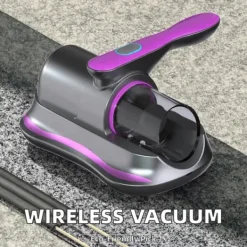 Påslös Handhållen Dammsugare med UV och HEPA-filter, Perfekt för Allergiker