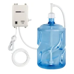Pump- och vattendispenser för 5-gallon flaskor, automatisk elektrisk dispenser, enkel inloppspump, effektiv vattendispenser