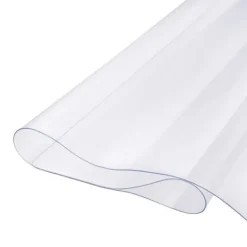PVC bordsskydd 54x54 tum, klart plast skrivbordsskydd, 1,5 mm tjockt, hållbart och vattentåligt
