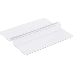 PVC bordsskydd 54x54 tum, klart plast skrivbordsskydd, 1,5 mm tjockt, hållbart och vattentåligt