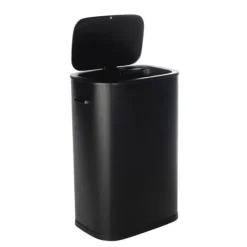QLT Soptunna med sensor – Öppnas vid rörelse – 55 liter – Svart