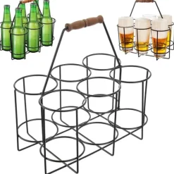 Vinflaskhållare-RADKA metallflasklåda