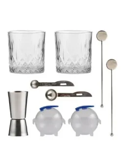 Ravenhead® Whiskey cocktail set 10 dele
